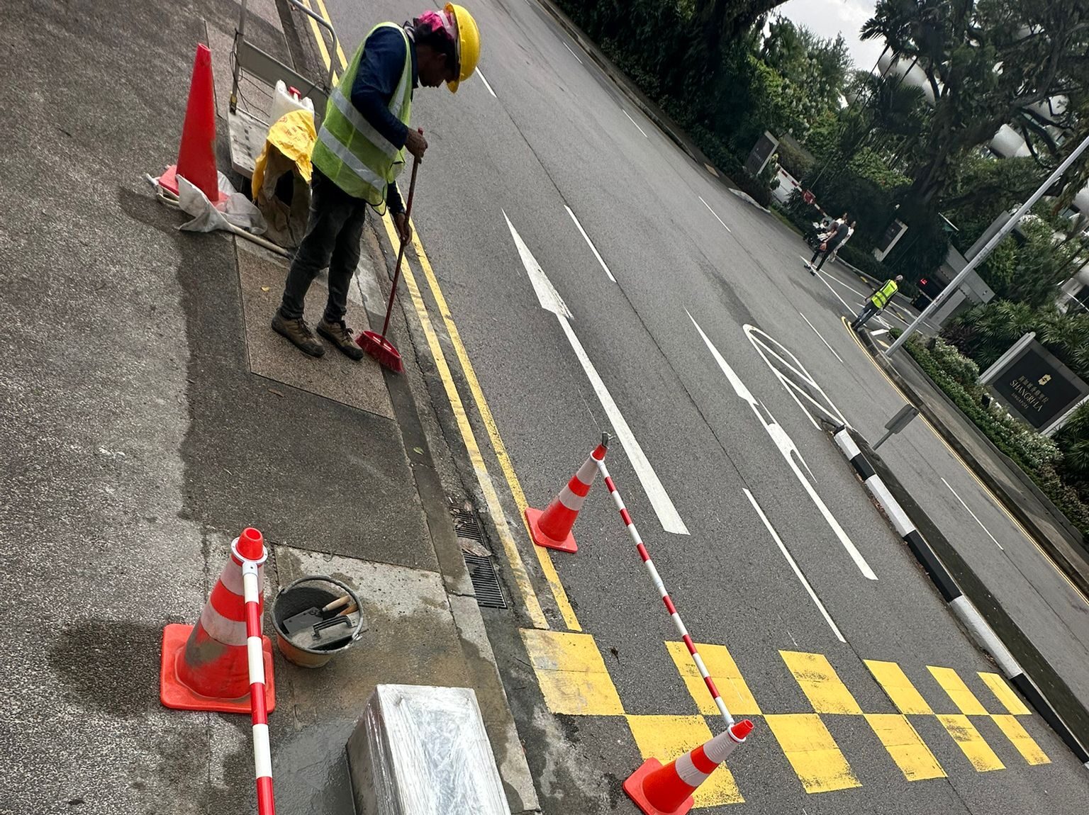 civil works - hacking installation